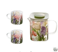 Thumbnail for Théière verre polyvalente aux tulipes colorées | Théières à la folie