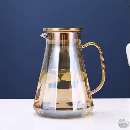 Diamantdesign bärnstensglas tekanna | Théières à la folie