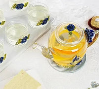 Thumbnail for Théière en verre décoration romantique | Théières à la folie