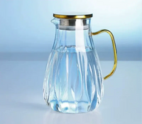 Thumbnail for Théière en verre design pichet biseauté | Théières à la folie