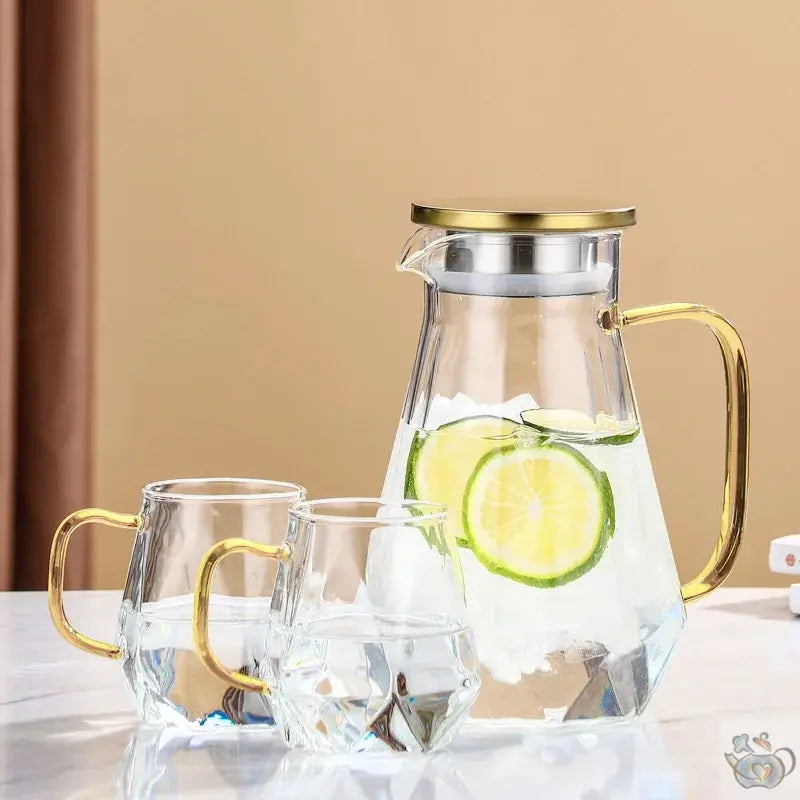 Théière et verres pour thé chaud ou glacé | Théières à la folie
