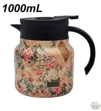 Thumbnail for Théière fleurie isotherme polyvalente 1000ml | Théières à la folie