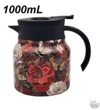 Thumbnail for Théière fleurie isotherme polyvalente 1000ml | Théières à la folie