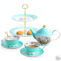 Thumbnail for Théière porcelaine d'os couleurs acidulées | Théières à la folie