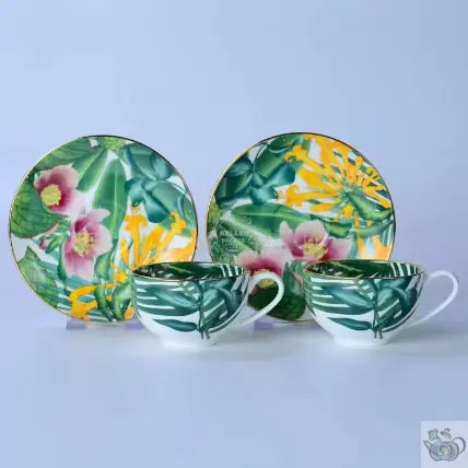 Théière porcelaine évolutive fleurs des îles | Théières à la folie