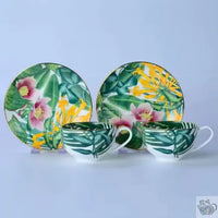 Thumbnail for Théière porcelaine évolutive fleurs des îles | Théières à la folie