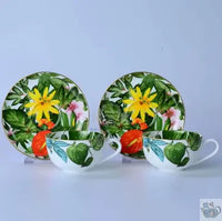 Thumbnail for Théière porcelaine évolutive fleurs des îles | Théières à la folie