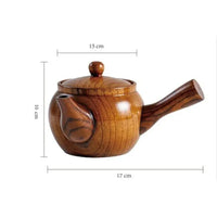 Thumbnail for Théière design japonais bois de jujubier | Théières à la folie