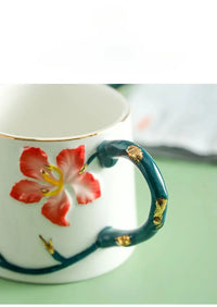 Thumbnail for Théière en porcelaine Orchidée vitamine | Théières à la folie