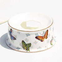 Thumbnail for Théière en porcelaine et tasses aux papillons | Théières à la folie