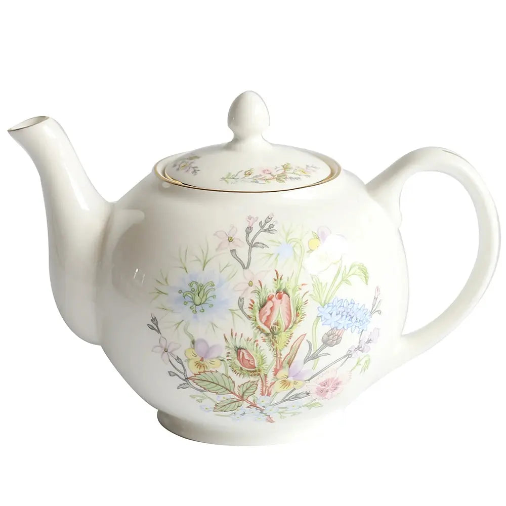 Théière en porcelaine style vieille anglaise | Théières à la folie