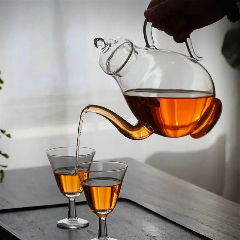 Théière en verre à la japonaise thé, infusions | Théières à la folie