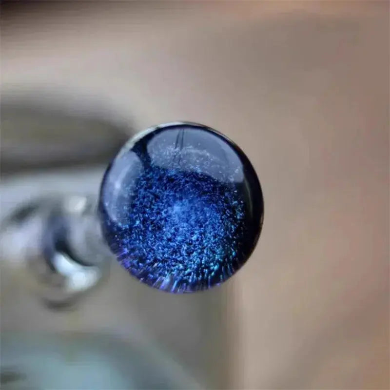 Théière en verre bleu design Yokode cubique | Théières à la folie