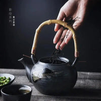 Thumbnail for ​Théière japonaise en grès noir | Théières à la folie