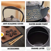Thumbnail for Asian cast iron kettle