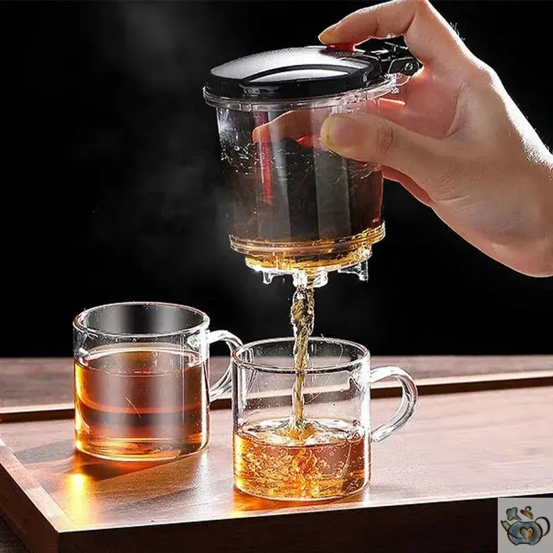 théière en verre borosilicate avec infuseur | Théières à la folie