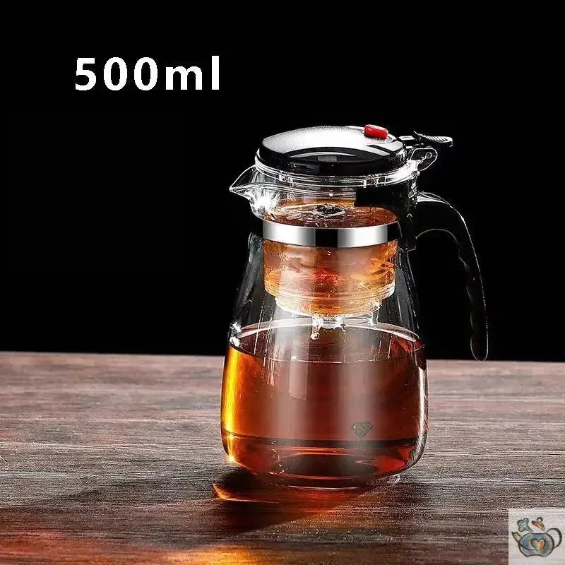 théière en verre borosilicate avec infuseur | Théières à la folie