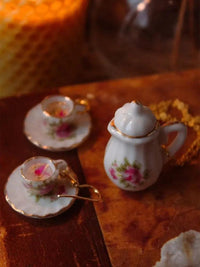 Thumbnail for ​Bijoux théière et tasses céramique | Théières à la folie