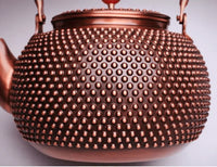 Thumbnail for ​Théière en cuivre artisanal à picots | Théières à la folie
