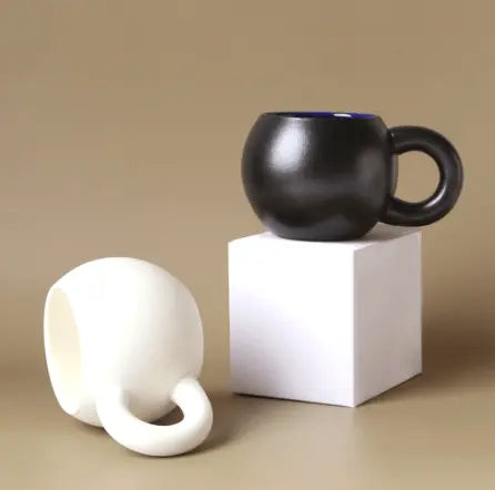 ​Tasse poterie boule contemporaine | Théières à la folie