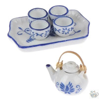 Thumbnail for ​Dinette pour maison de poupées en céramique | Théières à la folie