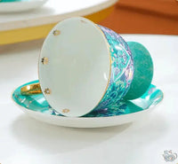Thumbnail for ​Duo tasses porcelaine avec sac assorti  |  Théières à la folie