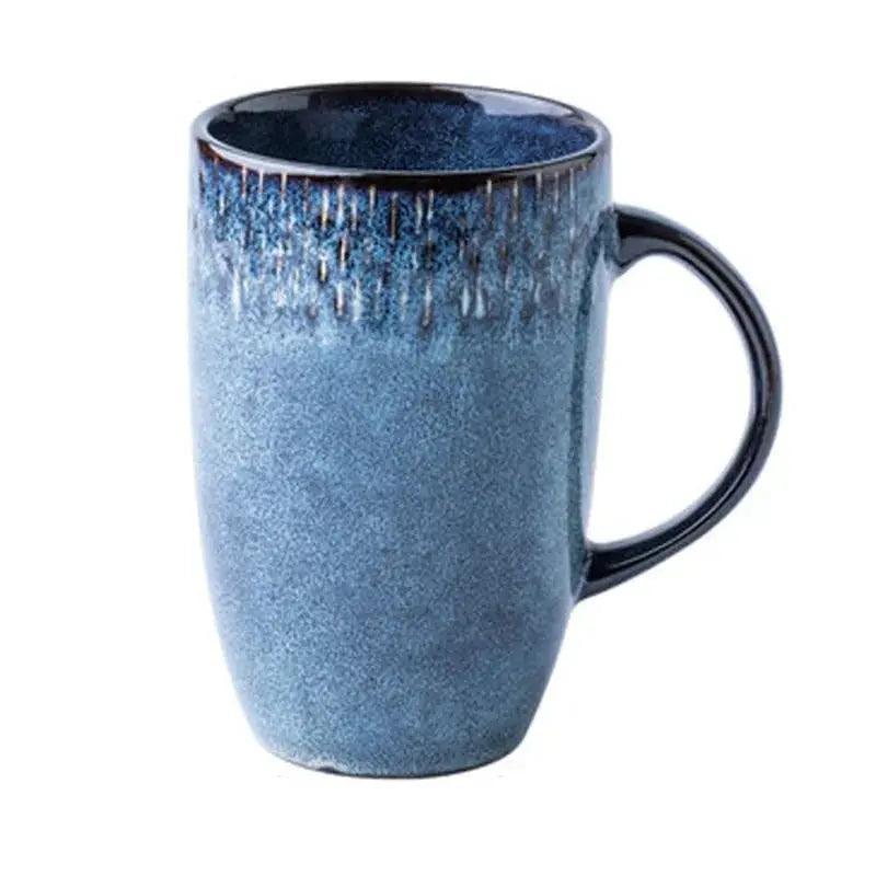 ​Grand mug poterie émail chiné | Théières à la folie