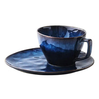 Thumbnail for ​Grande tasse en céramique bleu cosmos | Théières à la folie