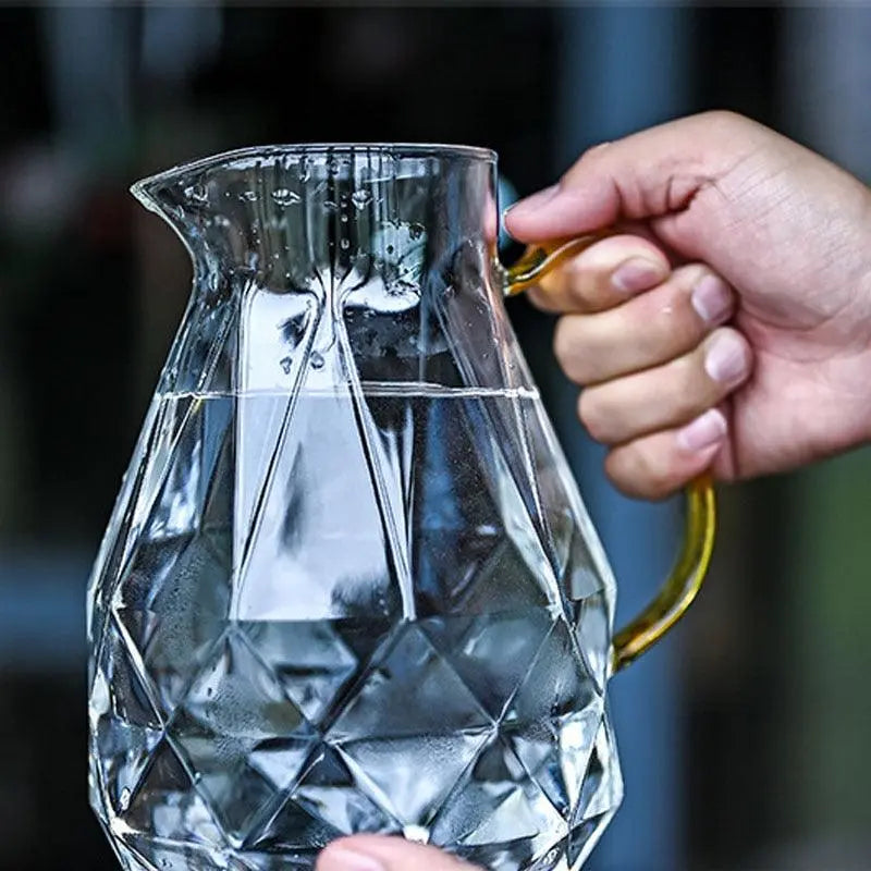 Théière en verre polyvalente "diamant" | Théières à la folie