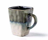 Thumbnail for Mug poterie d'art design carré | Théières à la folie