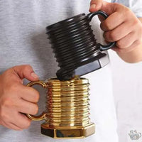 Thumbnail for ​Mug porcelaine aspect boulon métallique  |  Théières à la folie