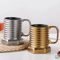 Thumbnail for ​Mug porcelaine aspect boulon métallique  |  Théières à la folie