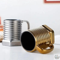 Thumbnail for ​Mug porcelaine aspect boulon métallique  |  Théières à la folie