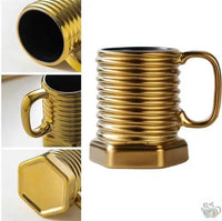 Thumbnail for ​Mug porcelaine aspect boulon métallique  |  Théières à la folie
