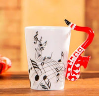 Thumbnail for ​Mug porcelaine instruments musique  |  Théières à la folie