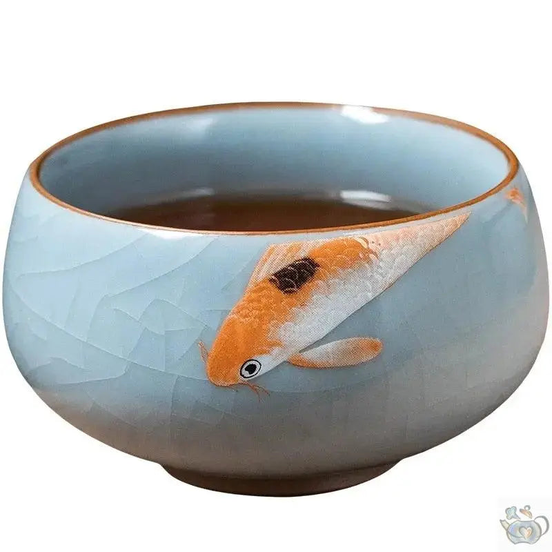 ​Petite tasse céramique craquelée céladon | Théières à la folie