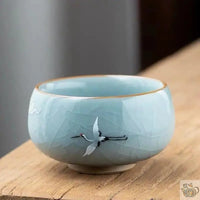 Thumbnail for ​Petite tasse céramique craquelée céladon | Théières à la folie
