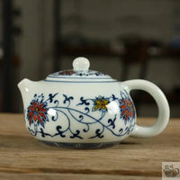 Thumbnail for Petite théière Xishi motifs folklore | Théières à la folie