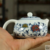 Thumbnail for Petite théière Xishi motifs folklore | Théières à la folie