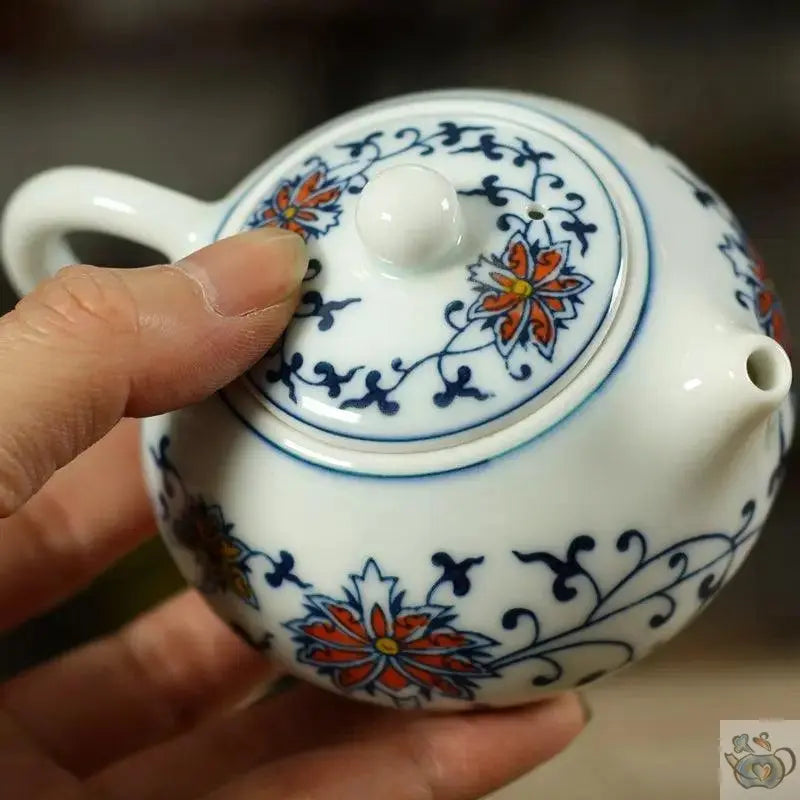 Petite théière Xishi motifs folklore | Théières à la folie
