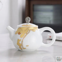 Thumbnail for ​Petite théière en porcelaine chinoise Xishi | Théières à la folie