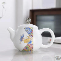 Thumbnail for ​Petite théière en porcelaine chinoise Xishi | Théières à la folie