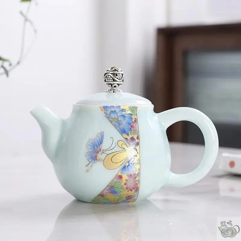 ​Petite théière en porcelaine chinoise Xishi | Théières à la folie