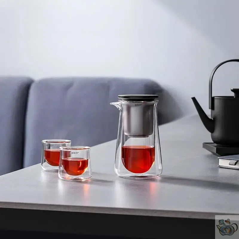 ​Petite théière magnétique en verre | Théières à la folie