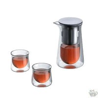 Thumbnail for ​Petite théière magnétique en verre | Théières à la folie