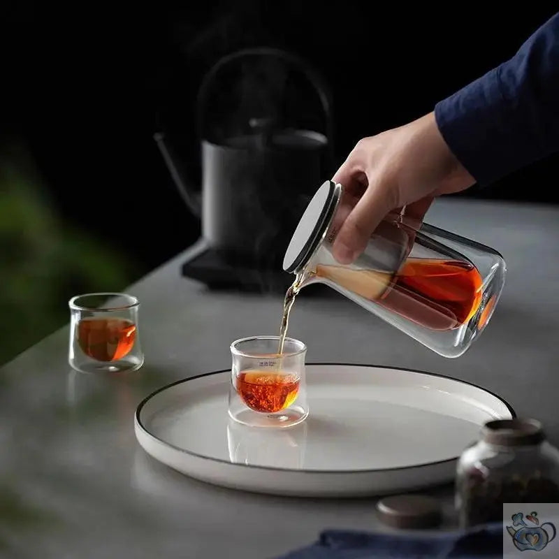 ​Petite théière magnétique en verre | Théières à la folie