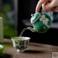 Thumbnail for ​Petite théière verte 