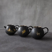 Thumbnail for ​Petite théière céramique noire à la japonaise | Théières à la folie
