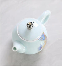 Thumbnail for ​Petite théière en porcelaine chinoise Xishi | Théières à la folie