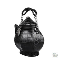 Thumbnail for ​Sac à main théière cuir noir style Gothique | Théières à la folie